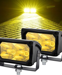 JALN7 LED Pods Amber 3.5 Pulgadas 60W Luces de Conducción
