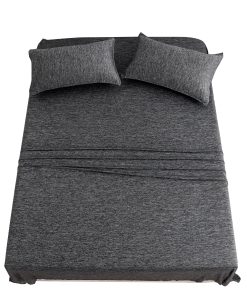 Juego de sábanas de lujo suaves y elásticas de tejido