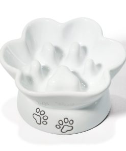 Platos de alimentación lenta para perros y cuencos de