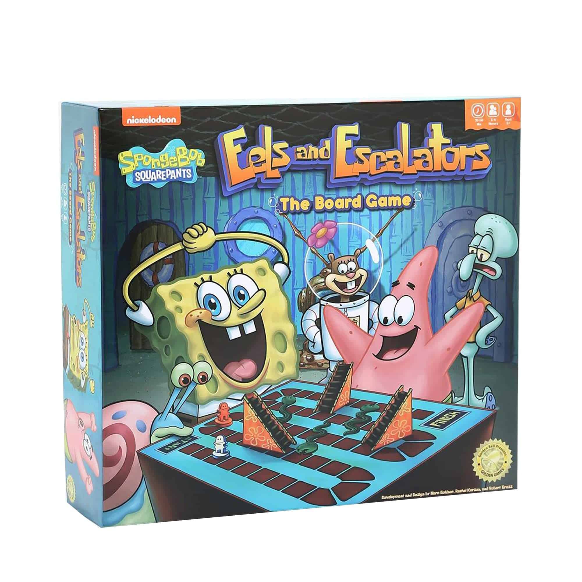 Juego de Mesa de SpongeBob Squarepants Eels and Escalators