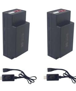 2 Piezas de Batería de Litio de Actualización de 11.1V