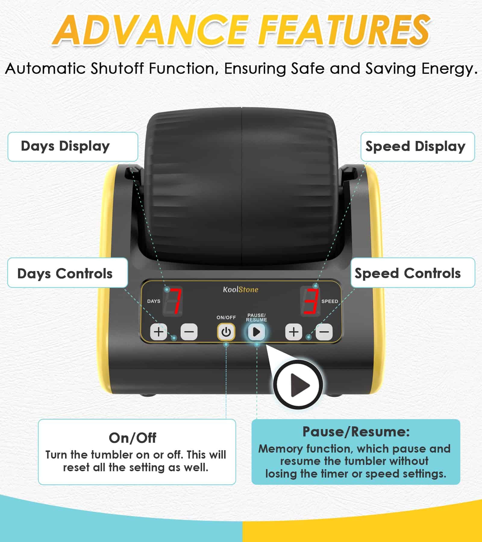 Kit de Pulidora de Rocas KoolStone C3 - Edición Hobby para - Imagen 5