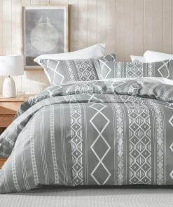 Juego de Funda Nórdica Boho DUOMING Queen - Funda Nórdica