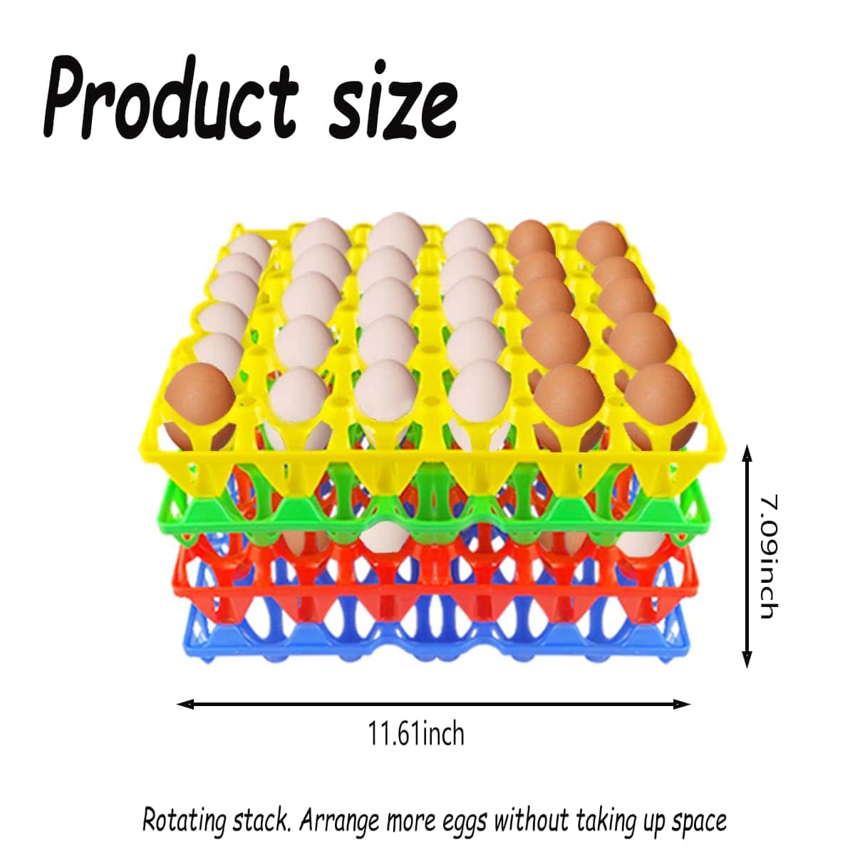Paquete de 4 cartones de huevos a granel, Cartones de - Imagen 4
