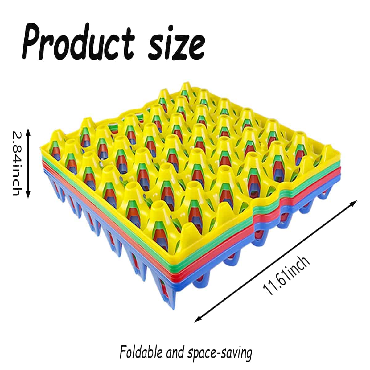 Paquete de 4 cartones de huevos a granel, Cartones de - Imagen 3