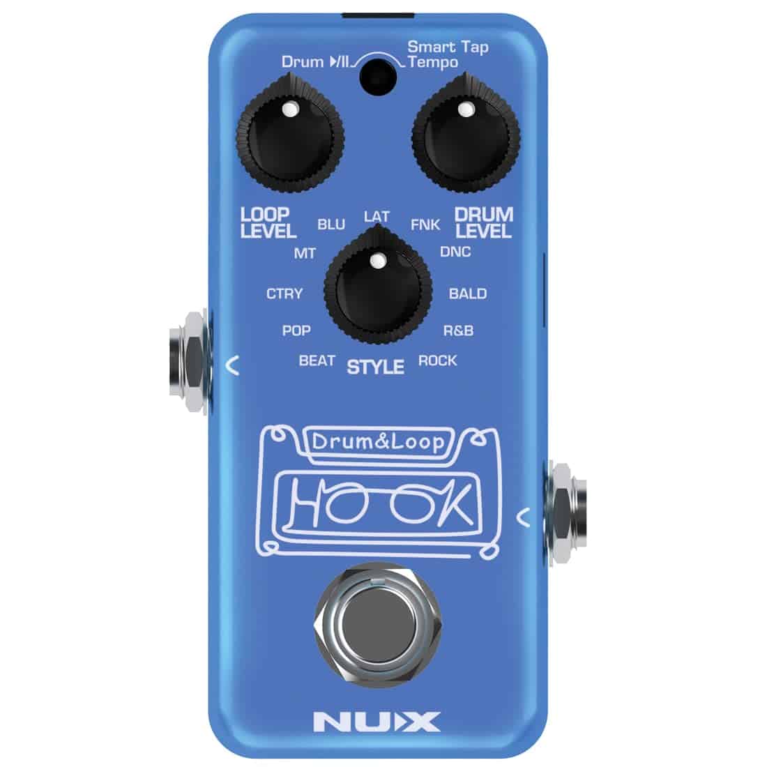 NUX NDL-3 HOOK Pedal de Loop de Batería Mini, 6 minutos de - Imagen 3