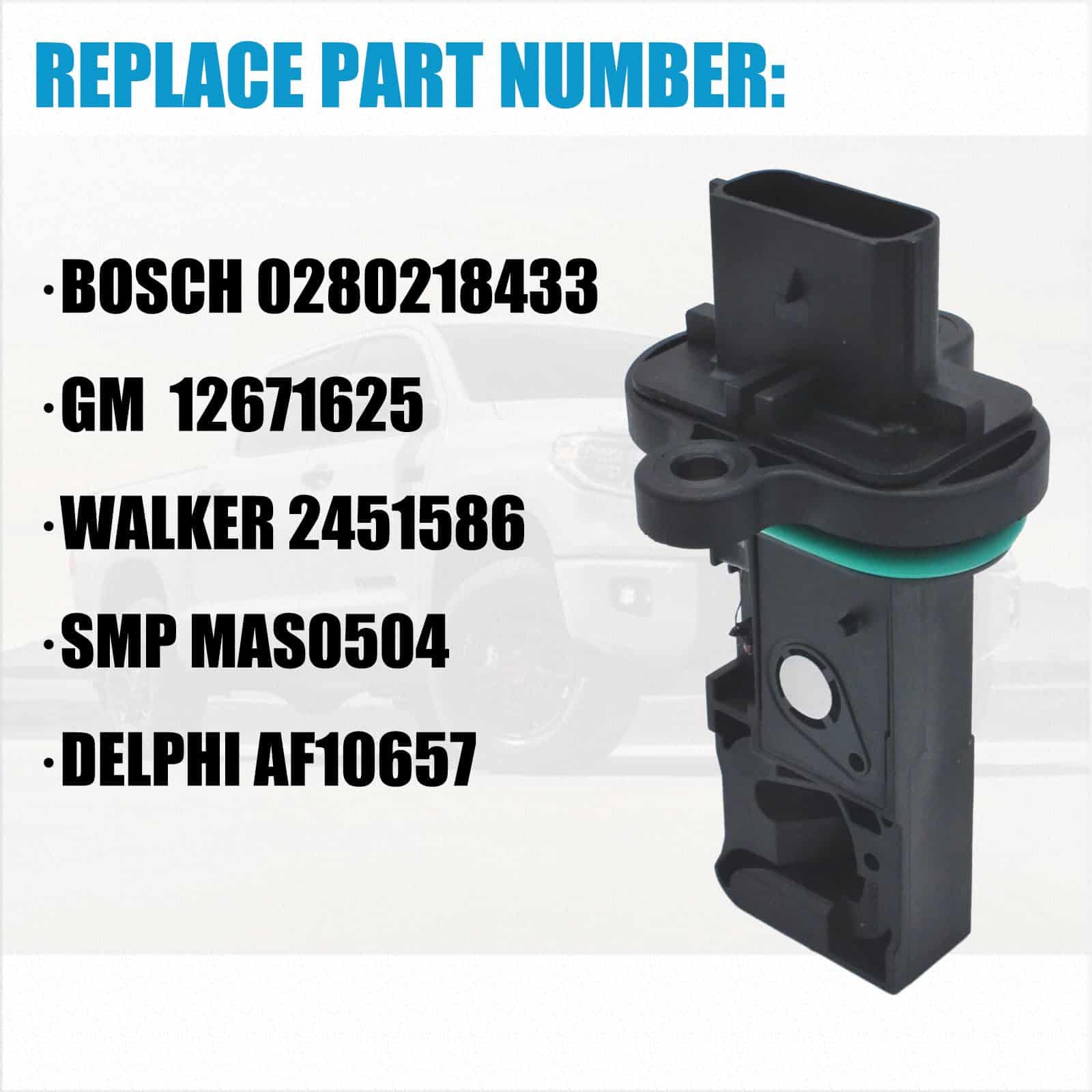 Sensor de flujo de aire masivo MAF 0280218433 compatible - Imagen 3
