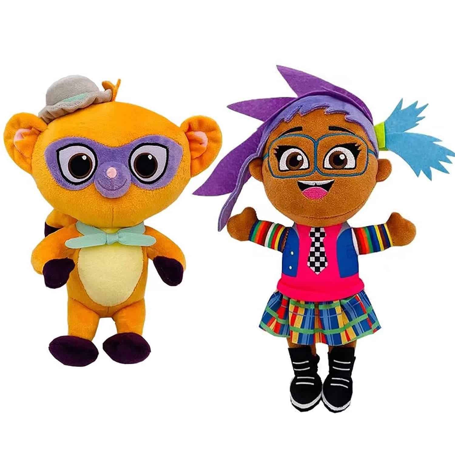 Peluche de Mono Vivos, Juguete de Peluche Vivo & Gabi,