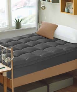 CYMULA Topper de colchón Twin XL - Suave colchoneta de