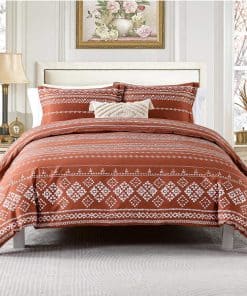 CozyDH Boho Juego de Funda de Edredón Tamaño King - 100%