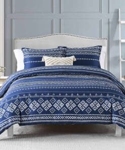 Juego de Funda de Edredón King Size CozyDH - 100% Algodón