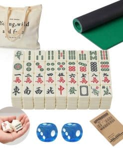 Juego de Mini Mahjong Chino YINIUREN 1.2 pulgadas - 144