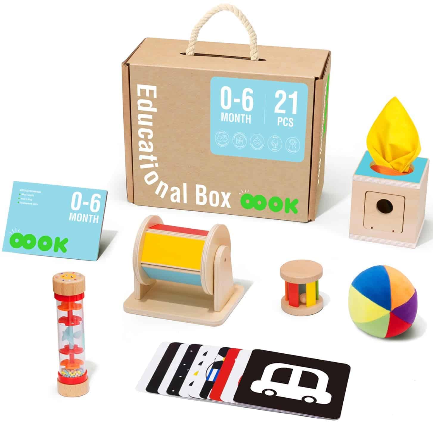 Paquete de Juguetes Educativos TOOKYLAND - 6 en 1 Set de