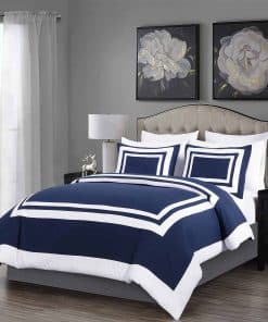 Juego de Cama Chezmoi Collection Wyatt de 7 Piezas King Bed