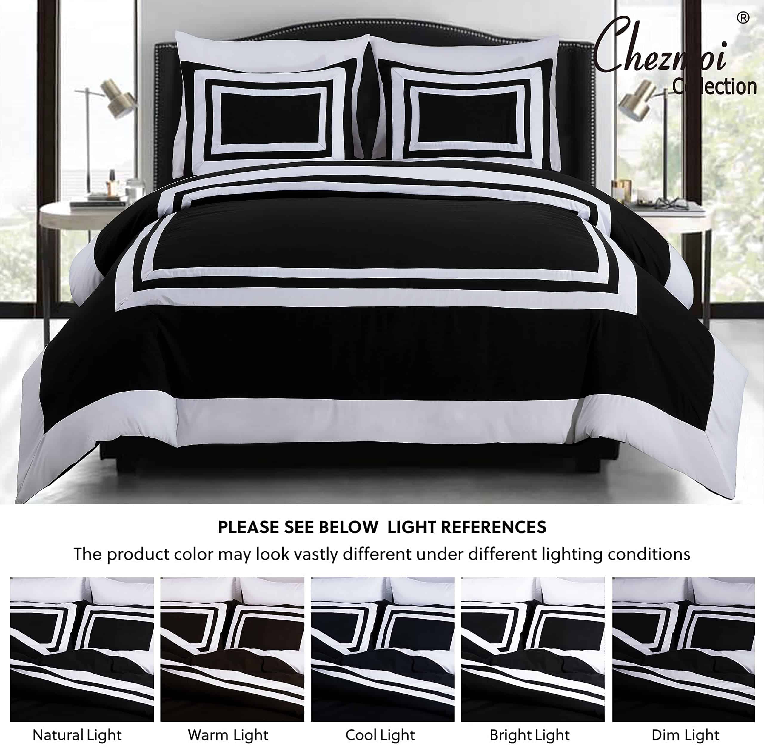 Set de Conforter Chezmoi Collection Wyatt de 7 Piezas Queen - Imagen 8