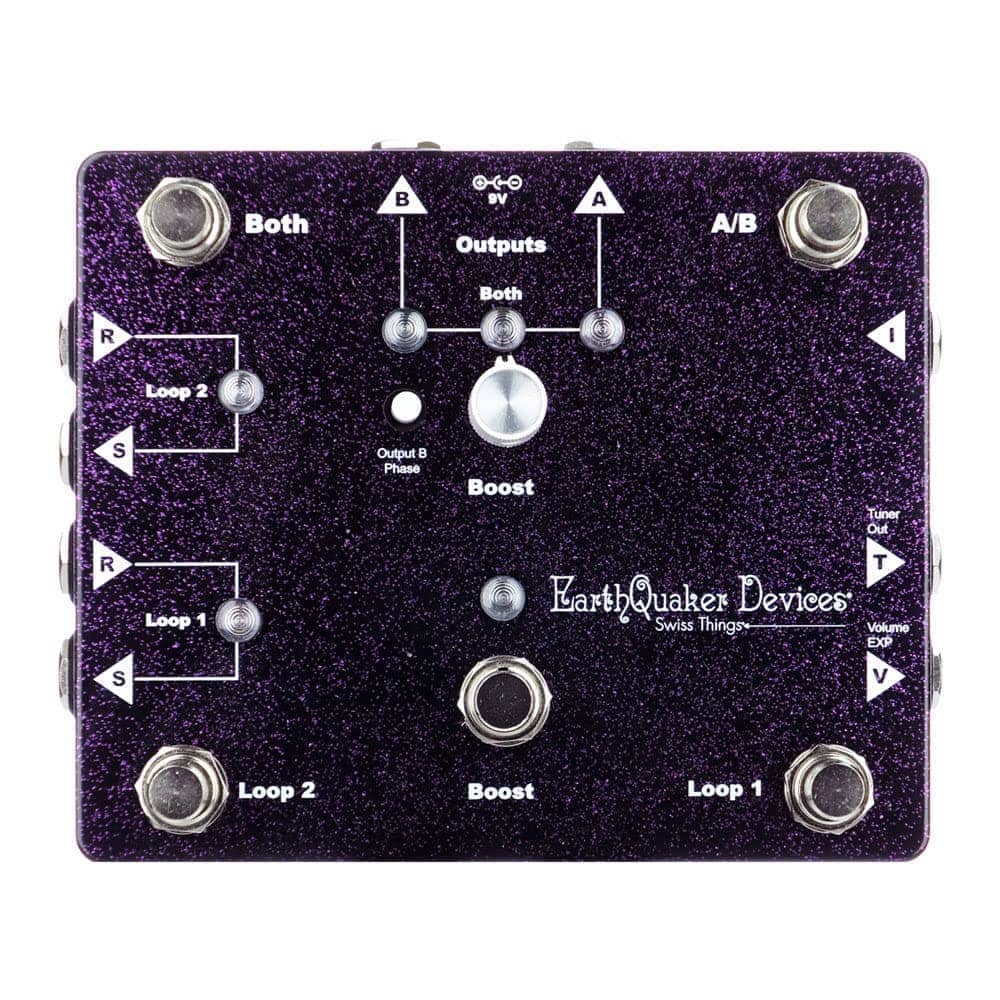 EarthQuaker Devices Swiss Things Pedalboard Reconciler,