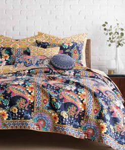 Juego de Colcha Bertelli Navy Levtex Home - Colcha