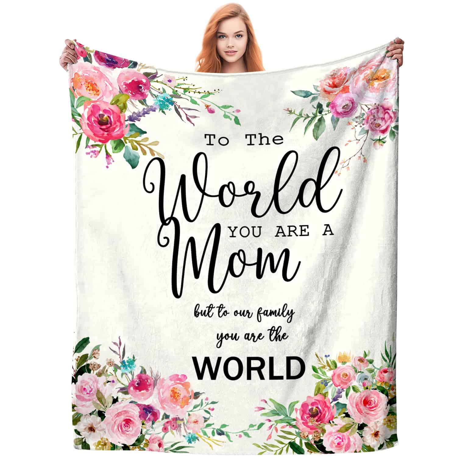 Regalos para Mamá Manta Regalo de Cumpleaños del Día de la