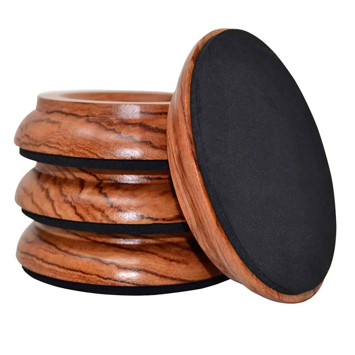 Copas de Ruedas de Piano Vertical, Juego de 4 Almohadillas - Imagen 4