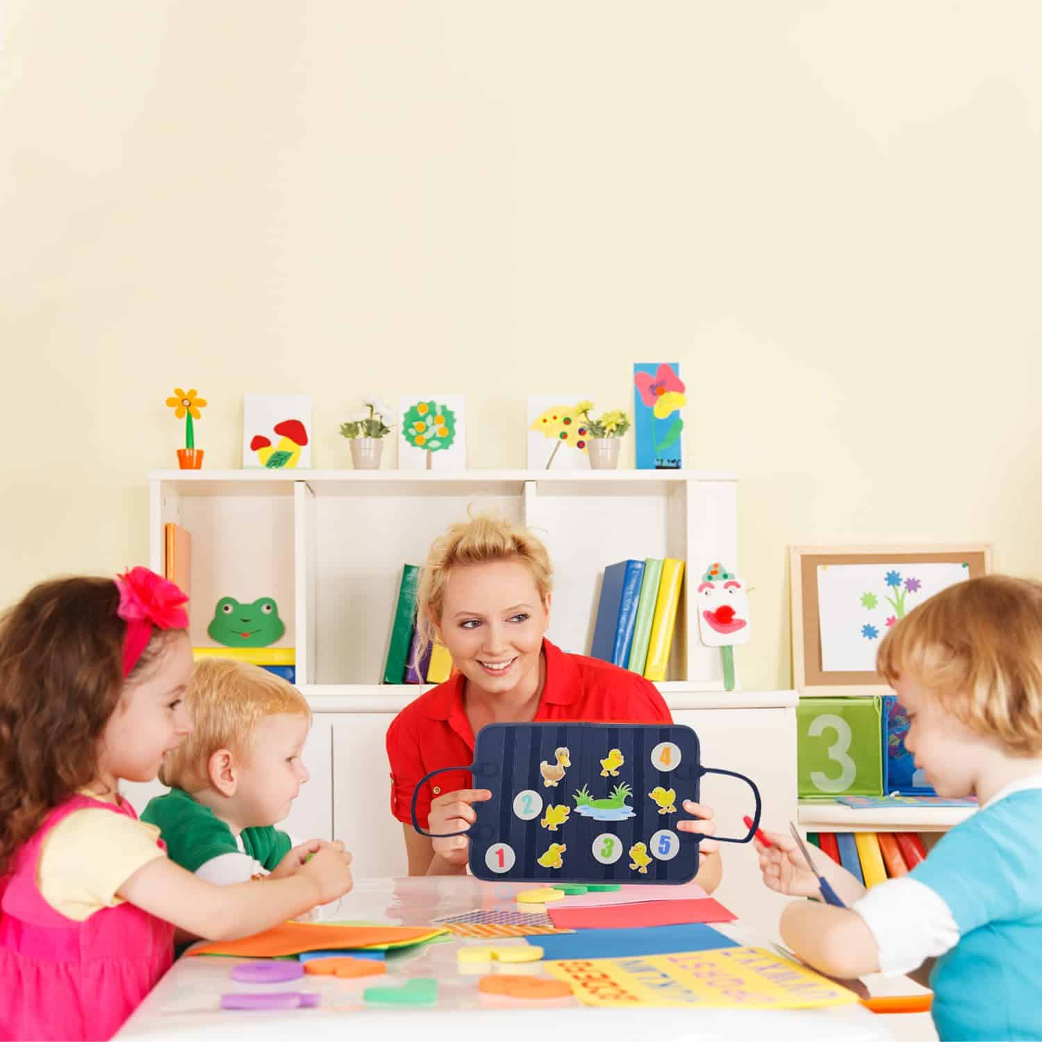 Set de Tablero de Fieltro para Cuentos para Niños en Edad - Imagen 6