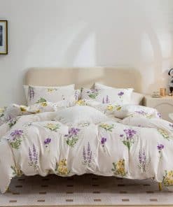 Funda nórdica King Floral, Juego de ropa de cama King de