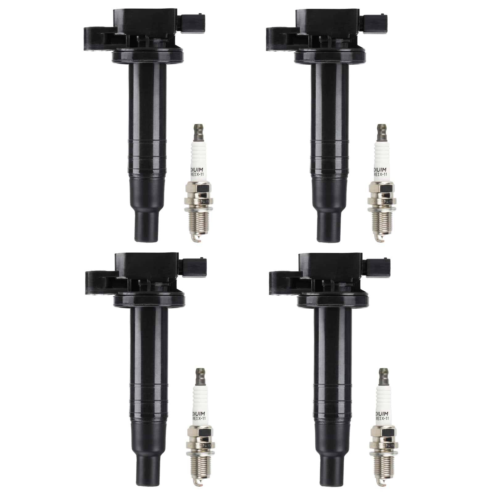 Paquete de Bobina de Encendido + Bujías de Iridio para