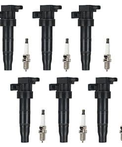 Paquete de bobina de encendido + bujías de iridio para