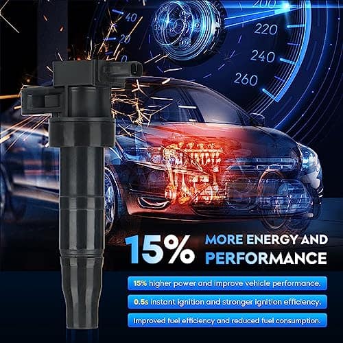 Paquete de bobina de encendido + bujías de iridio para - Imagen 6