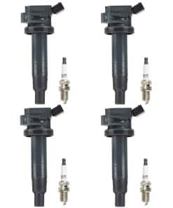 Paquete de Bobina de Encendido + Bujías de -7, 4 Sets
