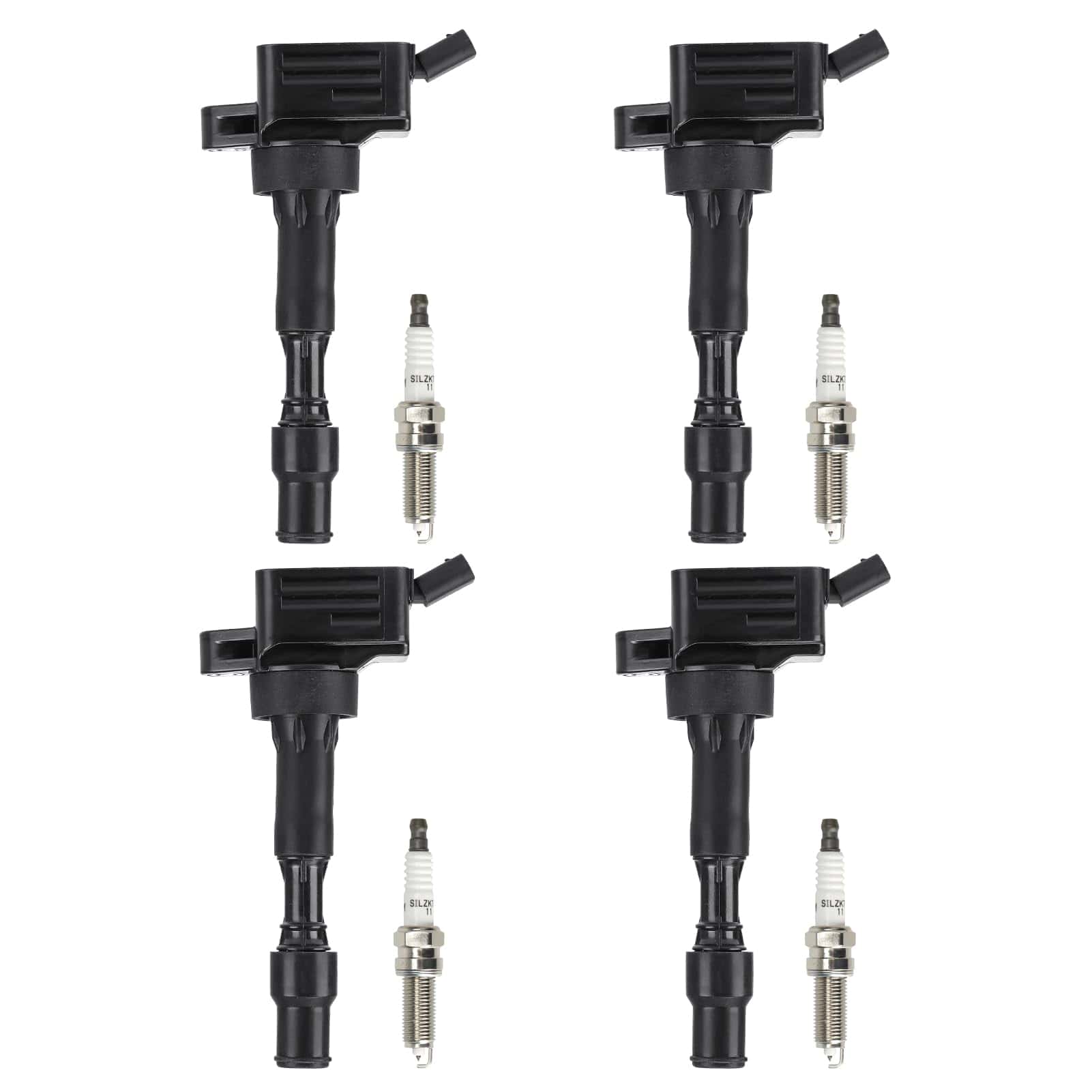Paquete de Bobina de Encendido + Bujías de Iridio para