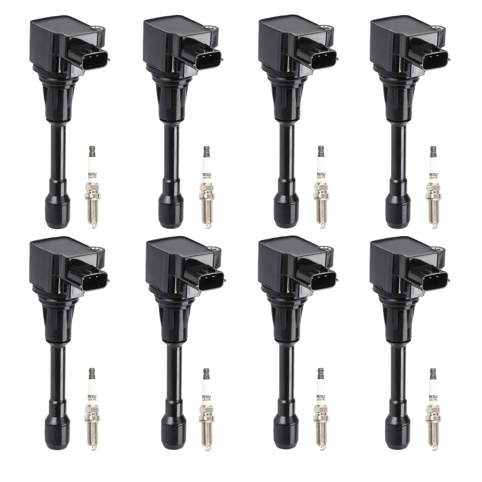 Paquete de Bobina de Encendido + Bujías de -7, 8 Sets