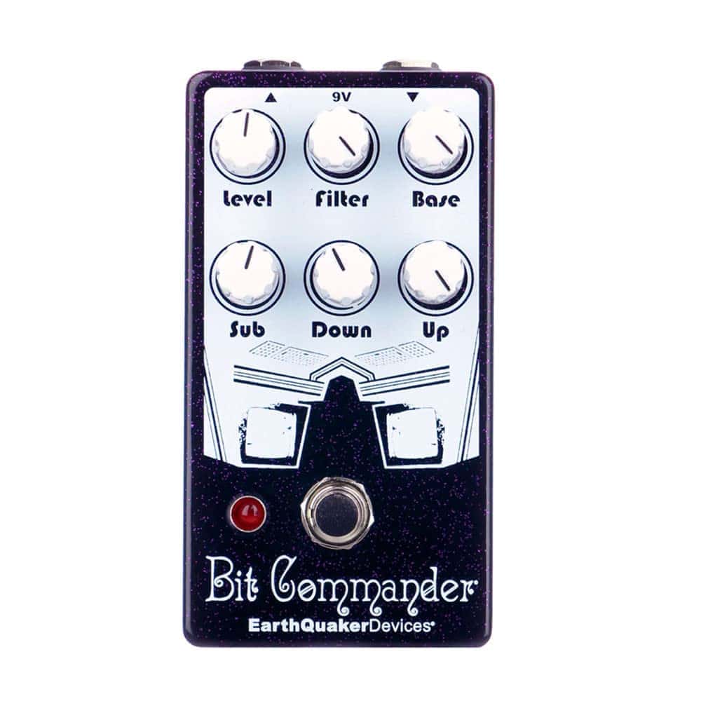 EarthQuaker Devices Bit Commander V2 Octave Synth, Morado