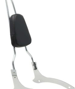 Respaldo para asiento trasero de motocicleta color negro