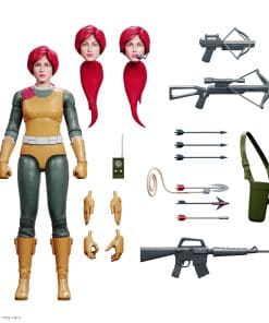 Super7 ULTIMATES! G.I. Joe Scarlett - Figura de Acción de
