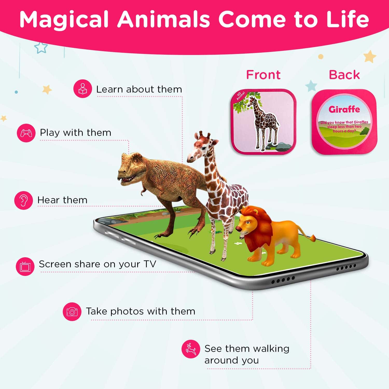 LumiKidz Tarjetas de Realidad Aumentada - Tarjetas de - Imagen 4