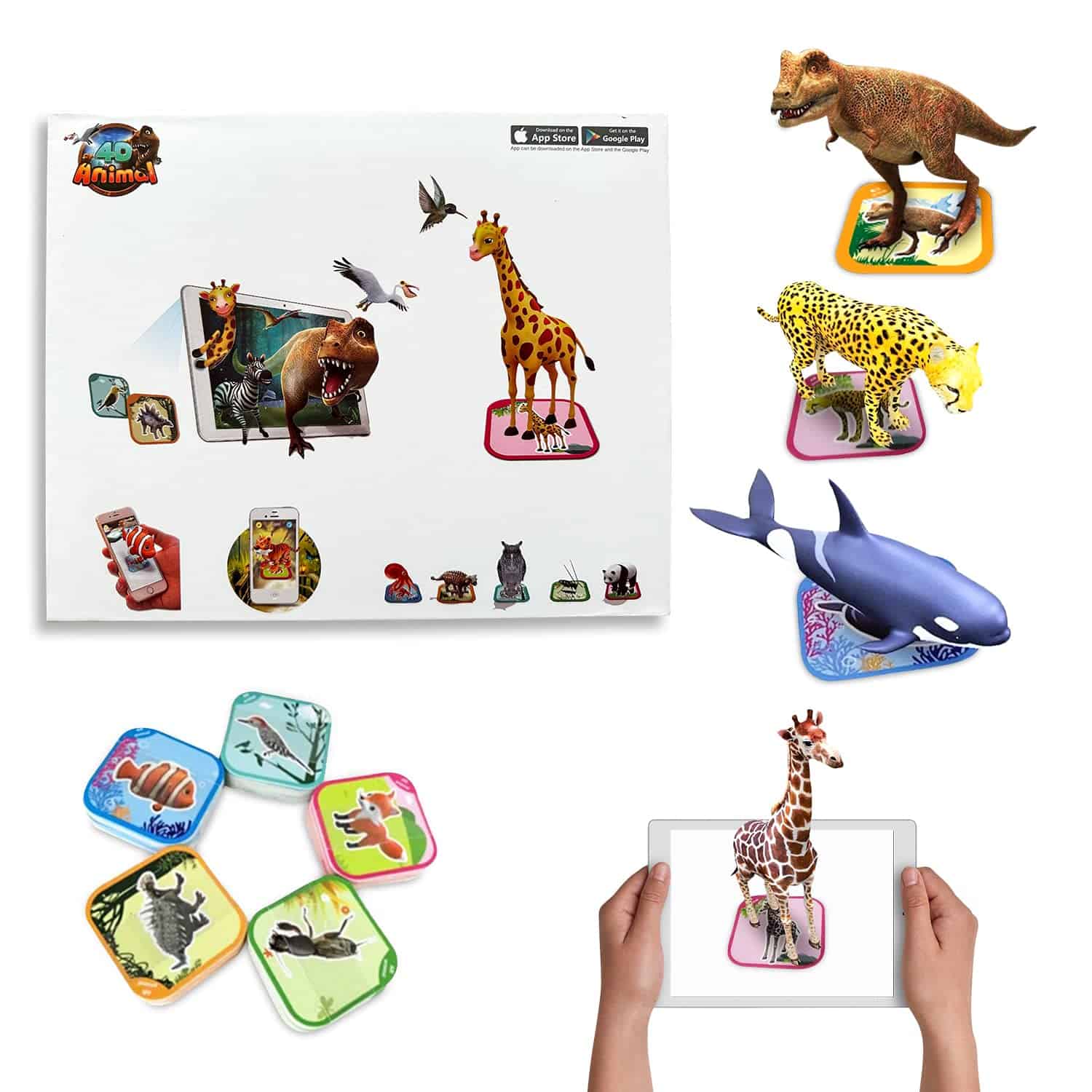 LumiKidz Tarjetas de Realidad Aumentada - Tarjetas de