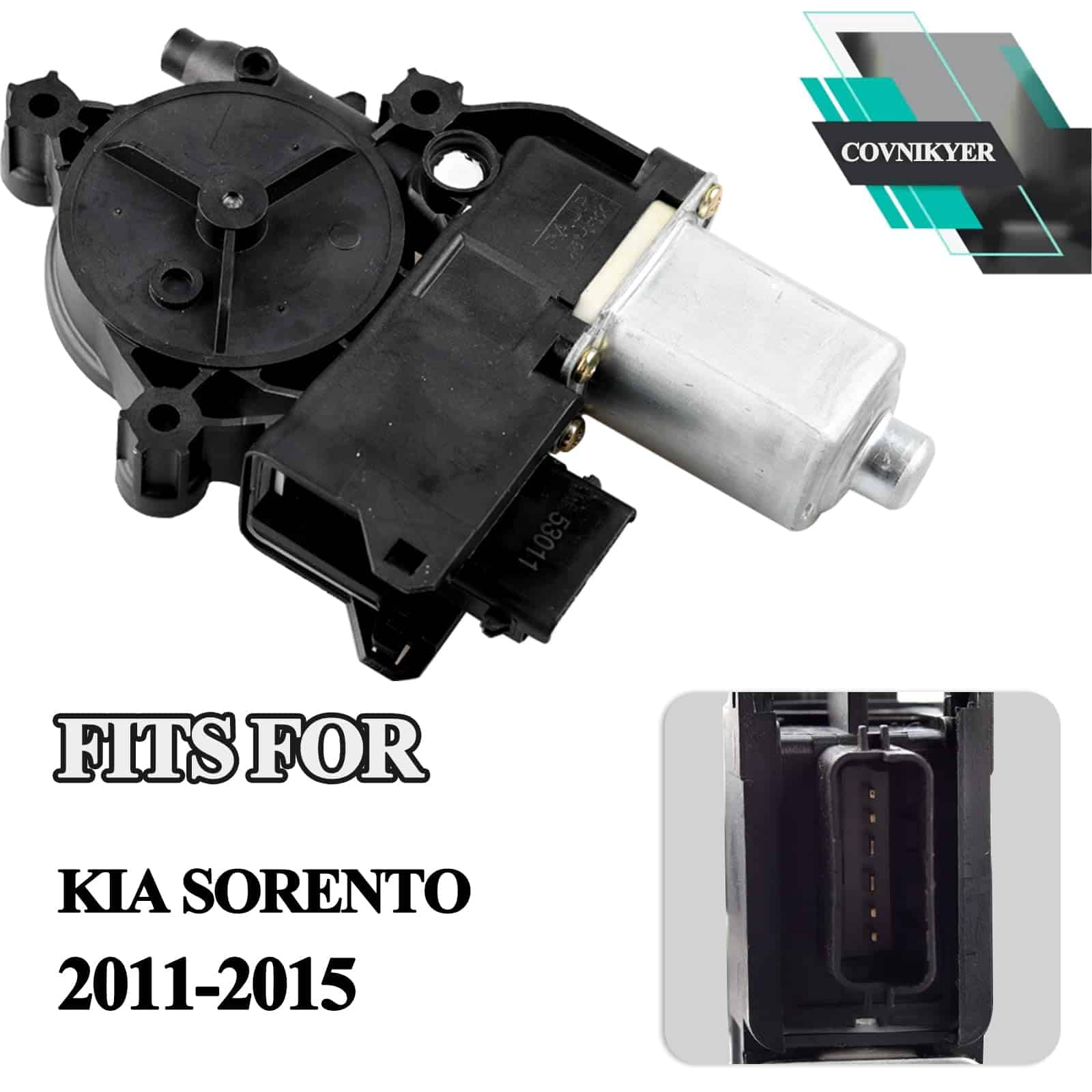 Motor de elevación de la ventana delantera Covnikyer - Imagen 4