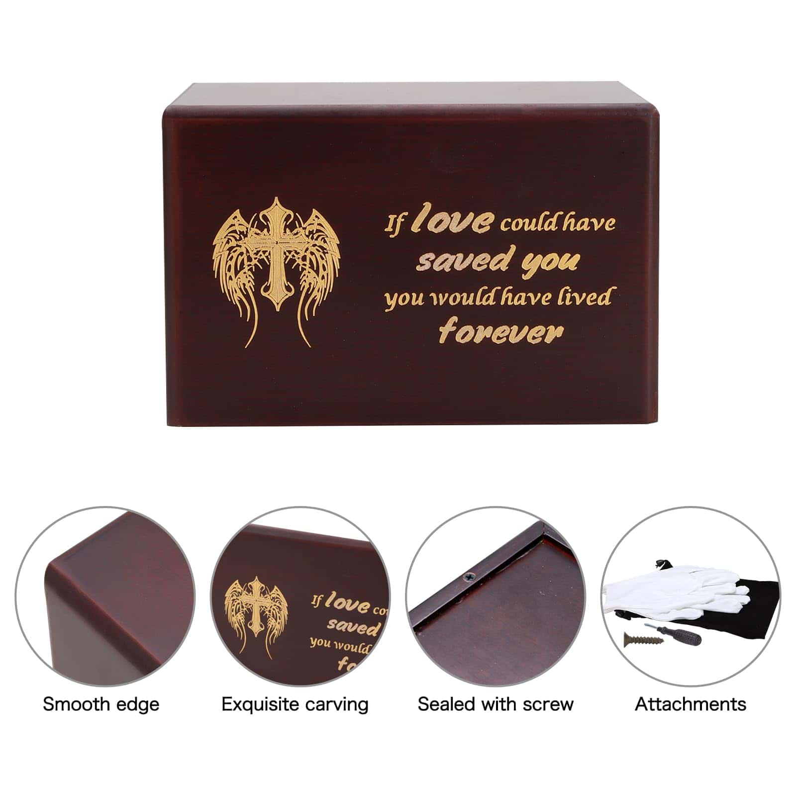 Hopfen Urnas Conmemorativas para Mascotas, Cenizas de - Imagen 3