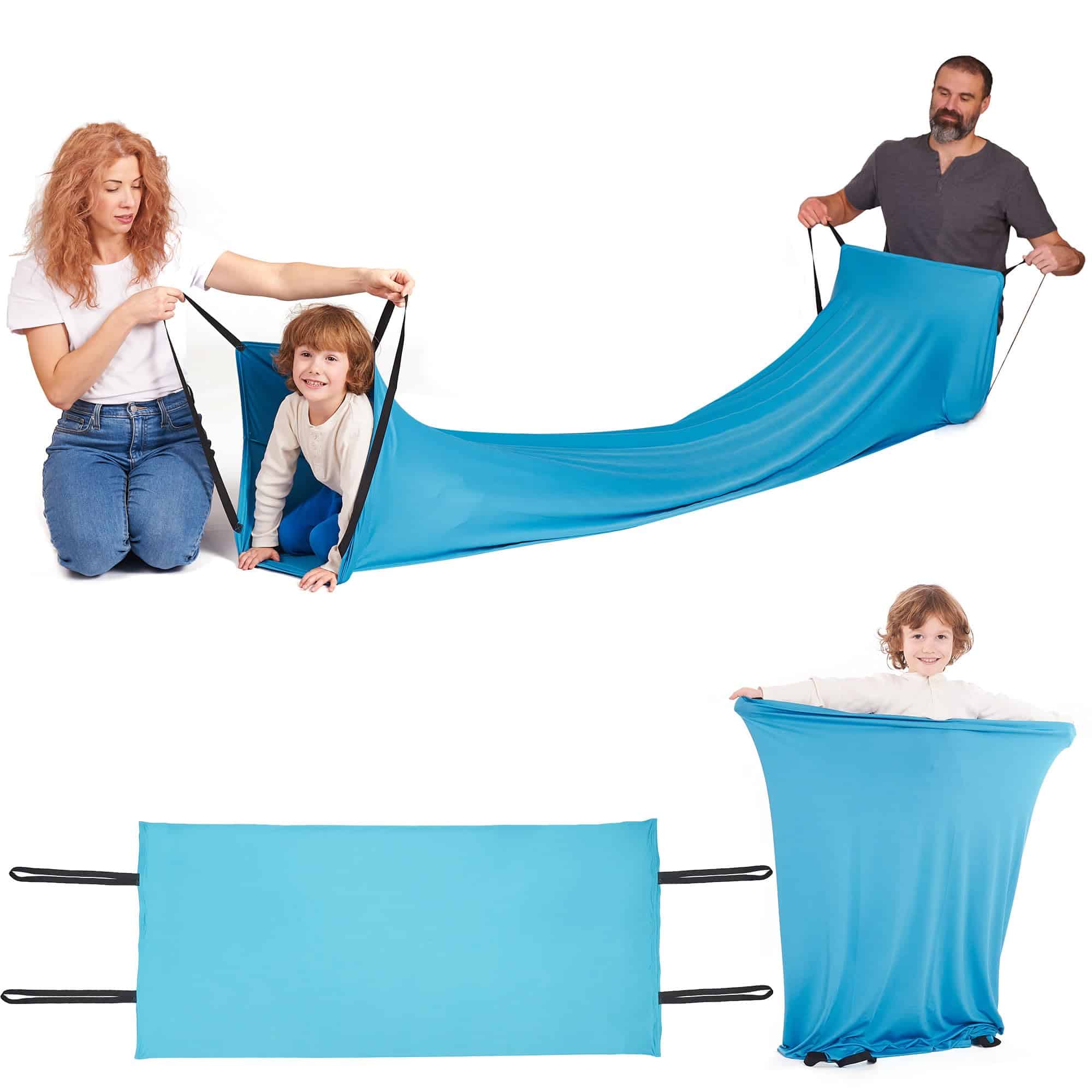 Túnel Sensorial para Niños | Juego de -Azul