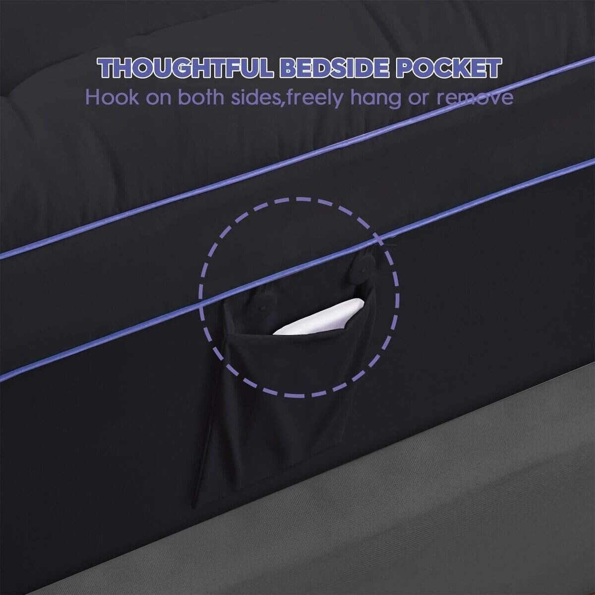 ABENE Colchoneta de Espuma Viscoelástica de Doble Capa de 3 - Imagen 5