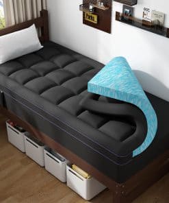 ABENE Colchoneta de Espuma Viscoelástica de Doble Capa de 3