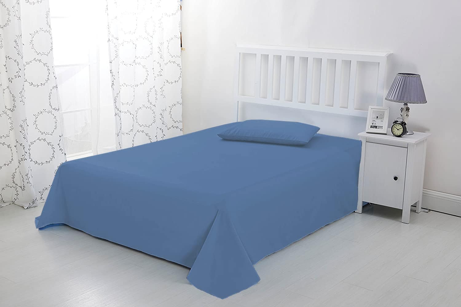 1Pcs Oversize King Plus Size (120'' x 120") Sábana Plana - Imagen 4