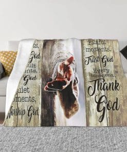 Manta de Jesús Cristo Religiosa Fe Católica Inspiracional