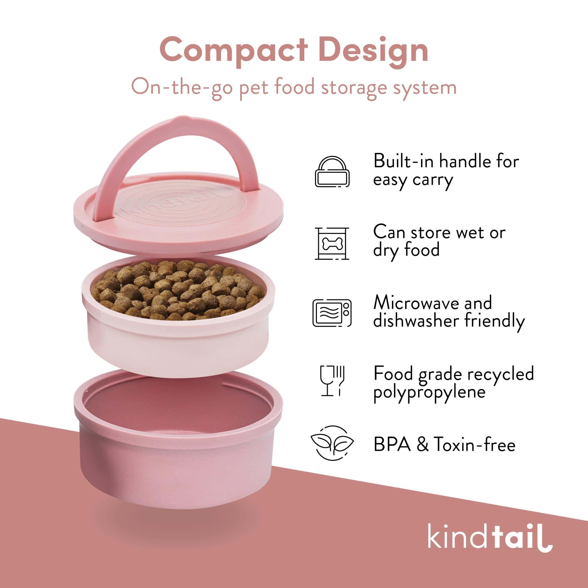 Kind Bowls, Bowls de Viaje para Perros, Bowls Portátiles - Imagen 4