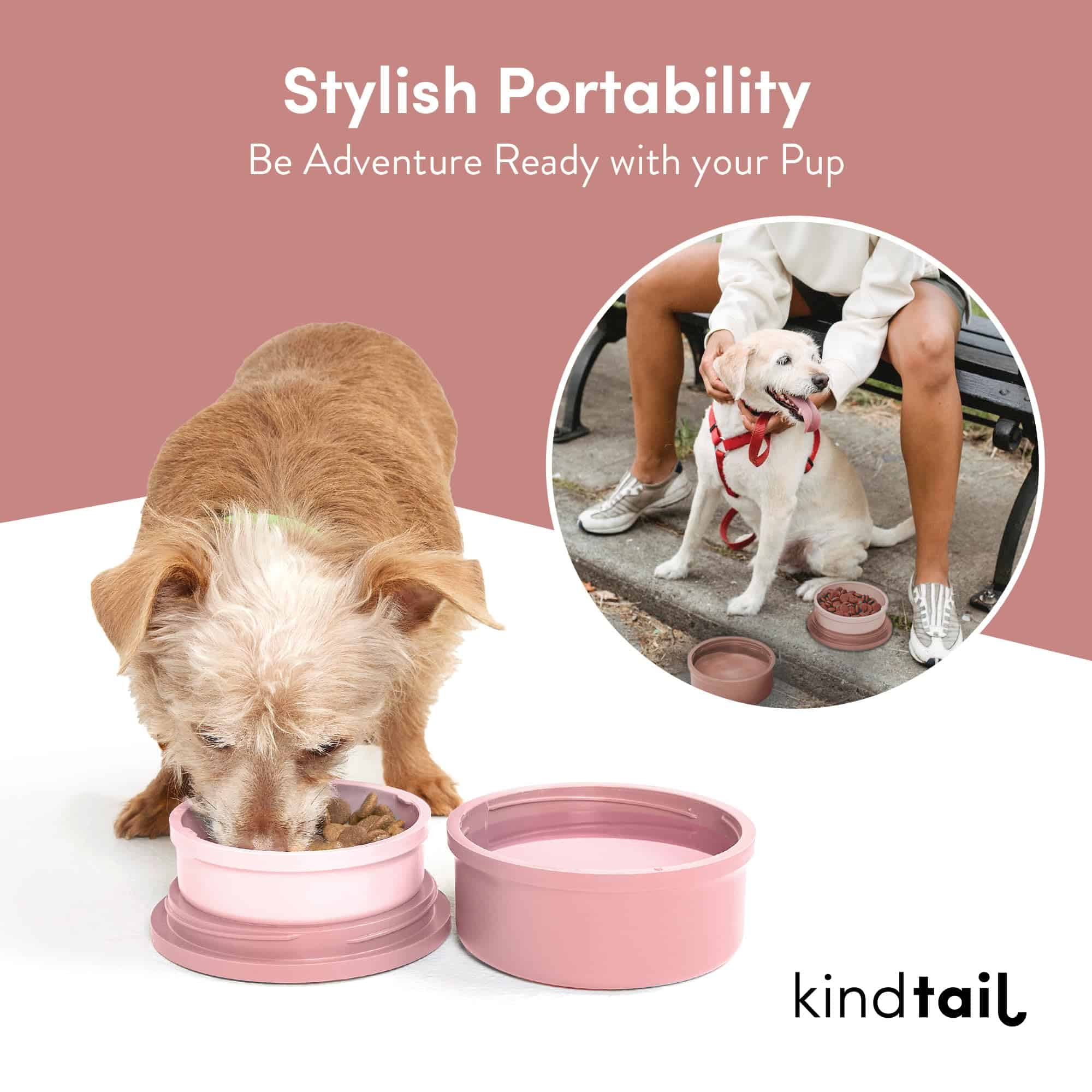 Kind Bowls, Bowls de Viaje para Perros, Bowls Portátiles - Imagen 6