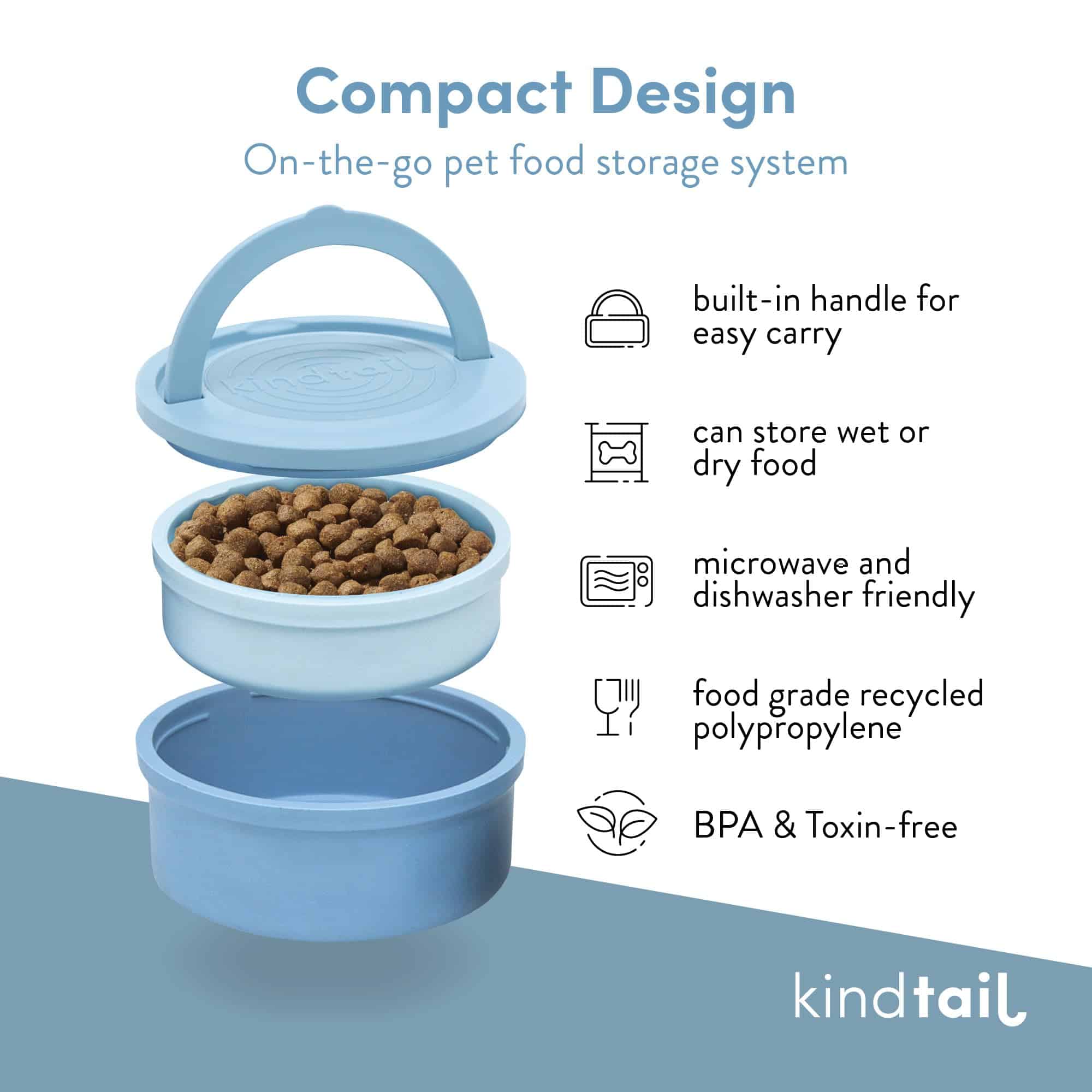 Kind Bowls, Comederos de Viaje para Perros, Comederos - Imagen 4