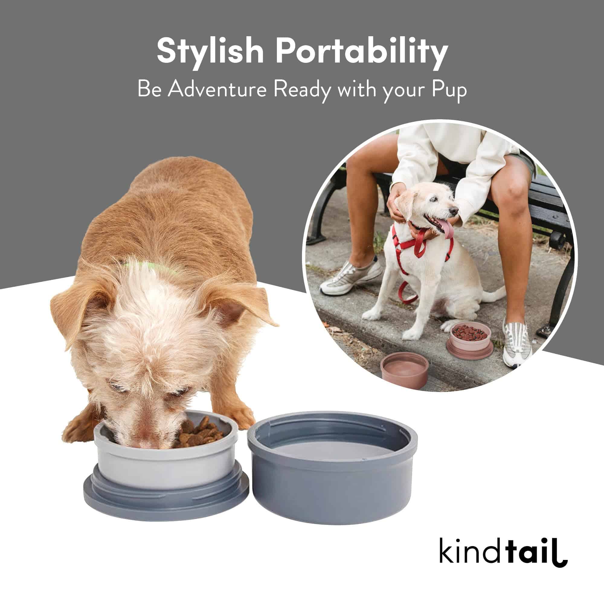 Kind Bowls, Bowls de Viaje para Perros, Bowls Portátiles - Imagen 6