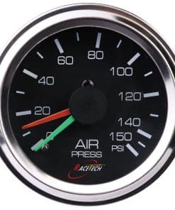 Medidor de Suspensión de Aire Doble Mecánico RACETECH 52mm