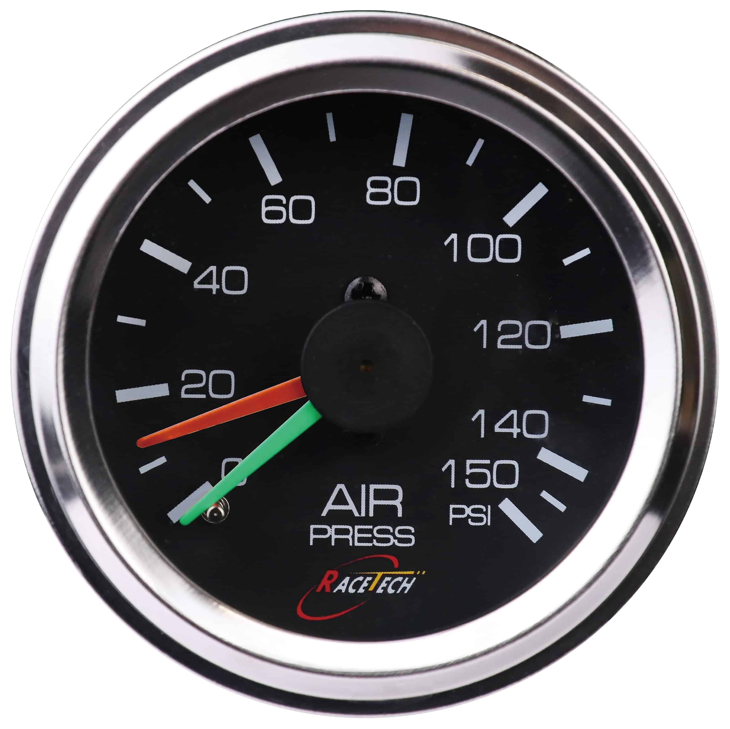 Medidor de Suspensión de Aire Doble Mecánico RACETECH 52mm