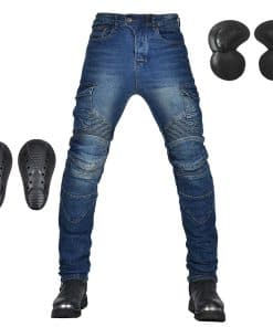 Pantalones de Moto para Hombre de Mezclilla con Protección